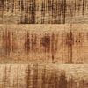 vidaXL Konsolentisch 70x35x70 cm Raues Massivholz Mango