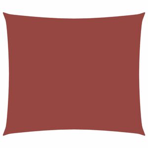 vidaXL Sonnensegel Oxford-Gewebe Rechteckig 2,5x3,5 m Terrakotta-Rot