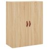 vidaXL Highboard Sonoma-Eiche 69,5x34x180 cm Holzwerkstoff