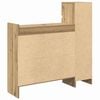 vidaXL Schuhschrank Artisan-Eiche 100,5 x 28 x 100 cm Holzwerkstoff