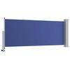 vidaXL Ausziehbare Seitenmarkise 100x300 cm Blau