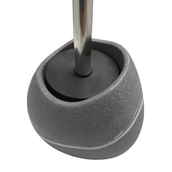 RIDDER Toilettenb&uuml;rste mit Halterung Little Rock Grau