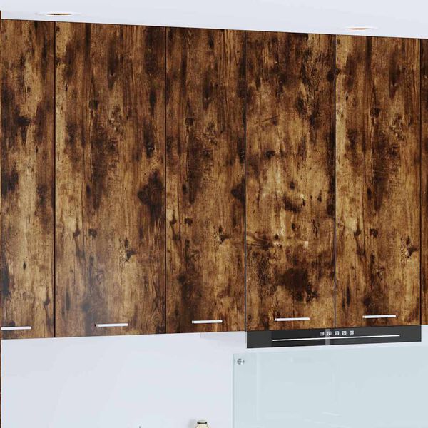 vidaXL H&auml;ngeschrank Ger&auml;ucherte Eiche 30 x 31 x 100 cm Holzwerkstoff