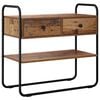 vidaXL Konsolentisch Altholz 80 x 40 x 75 cm Holzwerkstoff