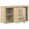 vidaXL Sideboard Sonoma-Eiche 120 x 36 x 69 cm Holzwerkstoff