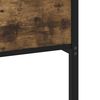vidaXL Bettgestell ohne Matratze R&auml;uchereiche 90x190 cm Holzwerkstoff