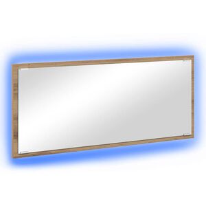 vidaXL Spiegel Artisan-Eiche 90 x 8,5 x 37 cm Holzwerkstoff