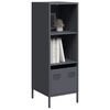 vidaXL Highboard Anthrazit 35x39x103,5 cm Stahl