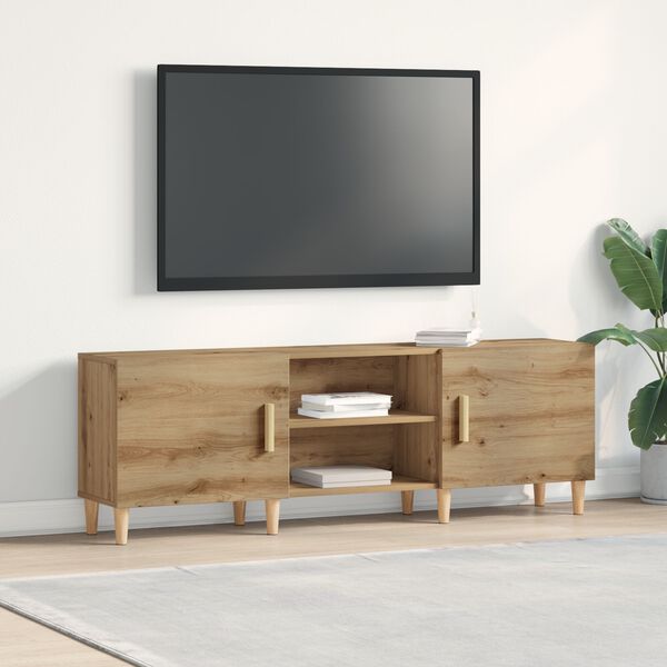 vidaXL TV-Schränk Artisan-Eiche 150 x 30 x 50 cm Holzwerkstoff