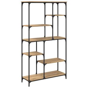 vidaXL B&uuml;cherregal 5 Ebenen 99 x 35,5 x 176 cm Holzwerkstoff
