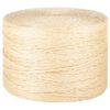 vidaXL Seil 100% Sisal 3 mm 200 m