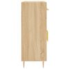 vidaXL Sideboard Sonoma-Eiche 69,5x34x90 cm Holzwerkstoff