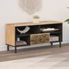 vidaXL TV-Schrank 100x33x46 cm Massivholz Mango