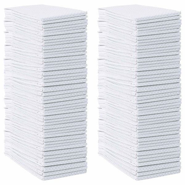 vidaXL Haustier Training Pad Uni 100 pcs 120 x 80 cm