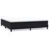 vidaXL Boxspringbett ohne Matratze Schwarz 200x210 cm Samt