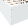 vidaXL Bettgestell Wei&szlig; 90x200 cm Holzwerkstoff