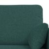 vidaXL Sofa 2 pcs Dunkelgr&uuml;n