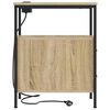 vidaXL Nachttisch Sonoma-Eiche 30 x 48 x 61 cm Holzwerkstoff