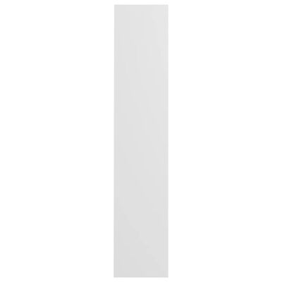 vidaXL Wand-Schuhschränke 2 Stk. Weiß 60x18x90 cm Holzwerkstoff