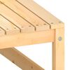 vidaXL 2-tlg. Garten-Lounge-Set mit Kissen Kiefer Massivholz