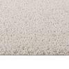 vidaXL Teppich Shaggy Hochflor Creme 200x290 cm