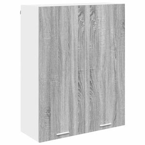 vidaXL H&auml;ngeschrank Graues Sonoma 80 x 31 x 100 cm Holzwerkstoff