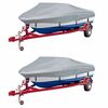 vidaXL Bootspersenninge 2 Stk. Grau L&auml;nge 427-488 cm Breite 229 cm