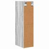 vidaXL H&auml;ngeschrank Graues Sonoma 20 x 29,5 x 80 cm Holzwerkstoff