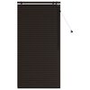 vidaXL Venezianische Jalousie Dunkelbraun 95 x 160 cm 35 mm
