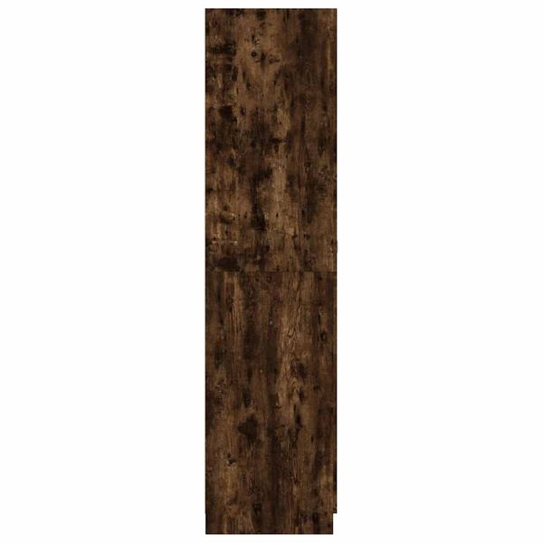 vidaXL Kleiderschrank Räuchereiche 90x52x200 cm Holzwerkstoff