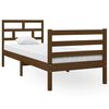 vidaXL Massivholzbett Honigbraun 75x190 cm