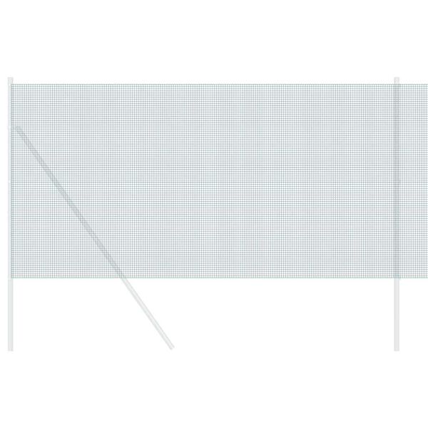 vidaXL Geschweißter Drahtzaun Grün 0,4 x 100 m Stahl