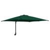 vidaXL Gartenparasol Grün 248,5 x 247,5 x 160 cm Stoff