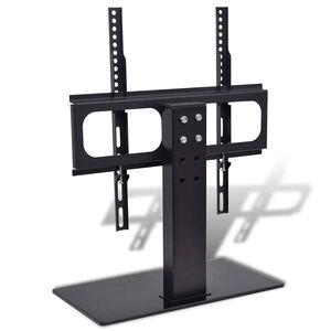 vidaXL TV Halterung mit Sockel Eisen Schwarz 23" - 55