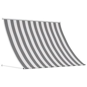 vidaXL Markise Anthrazit und Wei&szlig; 250 x 150 cm