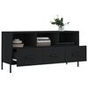 vidaXL TV-Schrank Schwarz 102x36x50 cm Holzwerkstoff