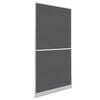 vidaXL Schwenk-Insektenscreen Wei&szlig; und Schwarz 100 x 215 cm