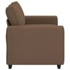 vidaXL 2-Sitzer-Sofa Braun 160x77x82 cm Stoff