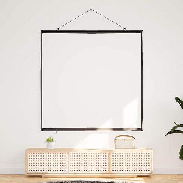 vidaXL Beamer Leinwand Wandhängend 67 Zoll 1:1