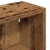 vidaXL Badezimmer-Wandschrank Altholz 40 x 16 x 62,5 cm Holzwerkstoff