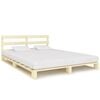 vidaXL Palettenbett Massivholz Kiefer 200&times;200 cm