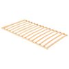 vidaXL Bett-Lattenrost Braun 100 x 190 cm Massivholz Buche