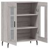 vidaXL Sideboard Grau Sonoma 69,5x34x90 cm Holzwerkstoff