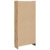 vidaXL Highboard Artisan-Eiche 82,5x30,5x185 cm Holzwerkstoff