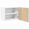 vidaXL H&auml;ngeschrank 2 pcs Sonoma-Eiche und Wei&szlig; 50 x 31 x 40 cm