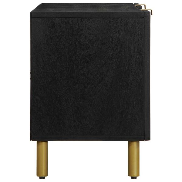 vidaXL TV-Schrank Schwarz 105x33x46 cm Holzwerkstoff