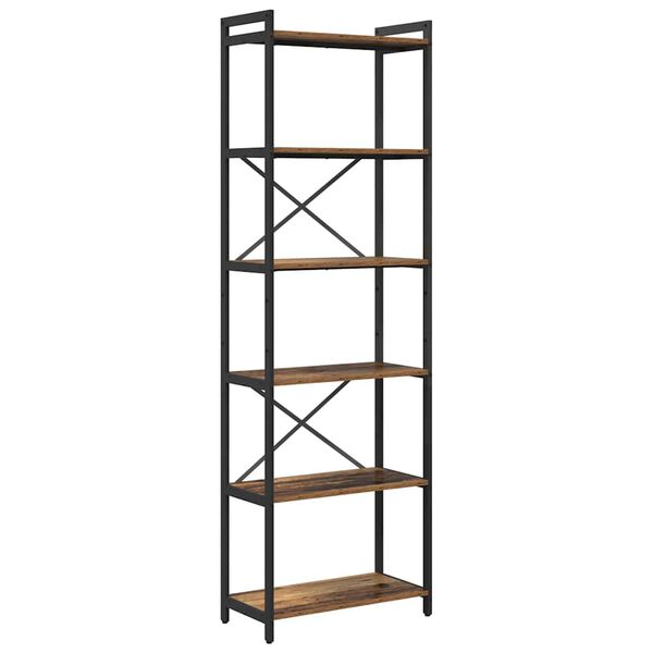 vidaXL B&uuml;cherregal Altholz 40 x 30 x 85 cm Holzwerkstoff
