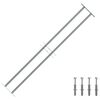 vidaXL Fenstergitter Verstellbar mit 2 Querst&auml;ben 1000-1500 mm