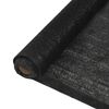 vidaXL Sichtschutznetz HDPE 2x10 m Schwarz
