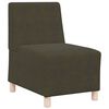 vidaXL Modulares Armfreies Sofa Olivegr&uuml;n 55 x 74 x 82 cm